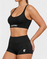 Electro Sports Bra in Black