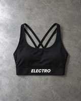 Electro Sports Bra in Black