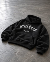 Athletes Club Hoodie in Black