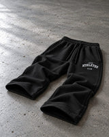 Club Straight Sweatpant in Black