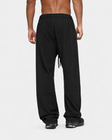 Club Straight Sweatpant in Black