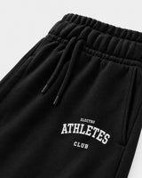 Club Straight Sweatpant in Black