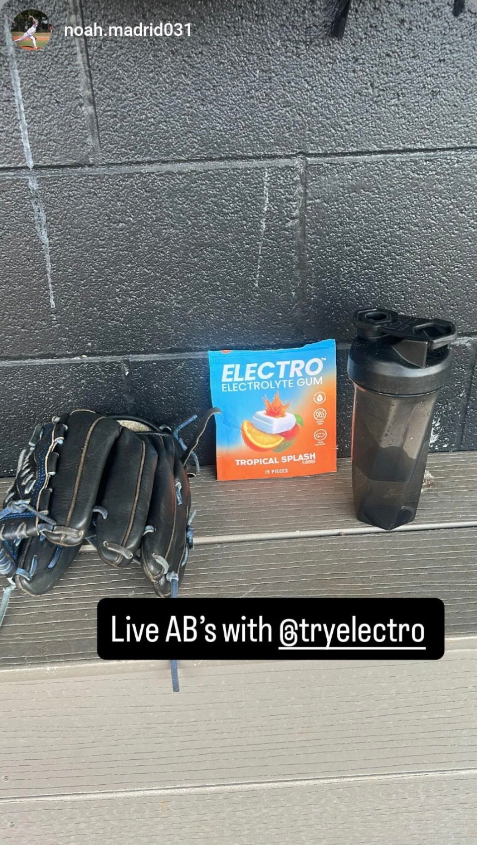 Athlete with Electro