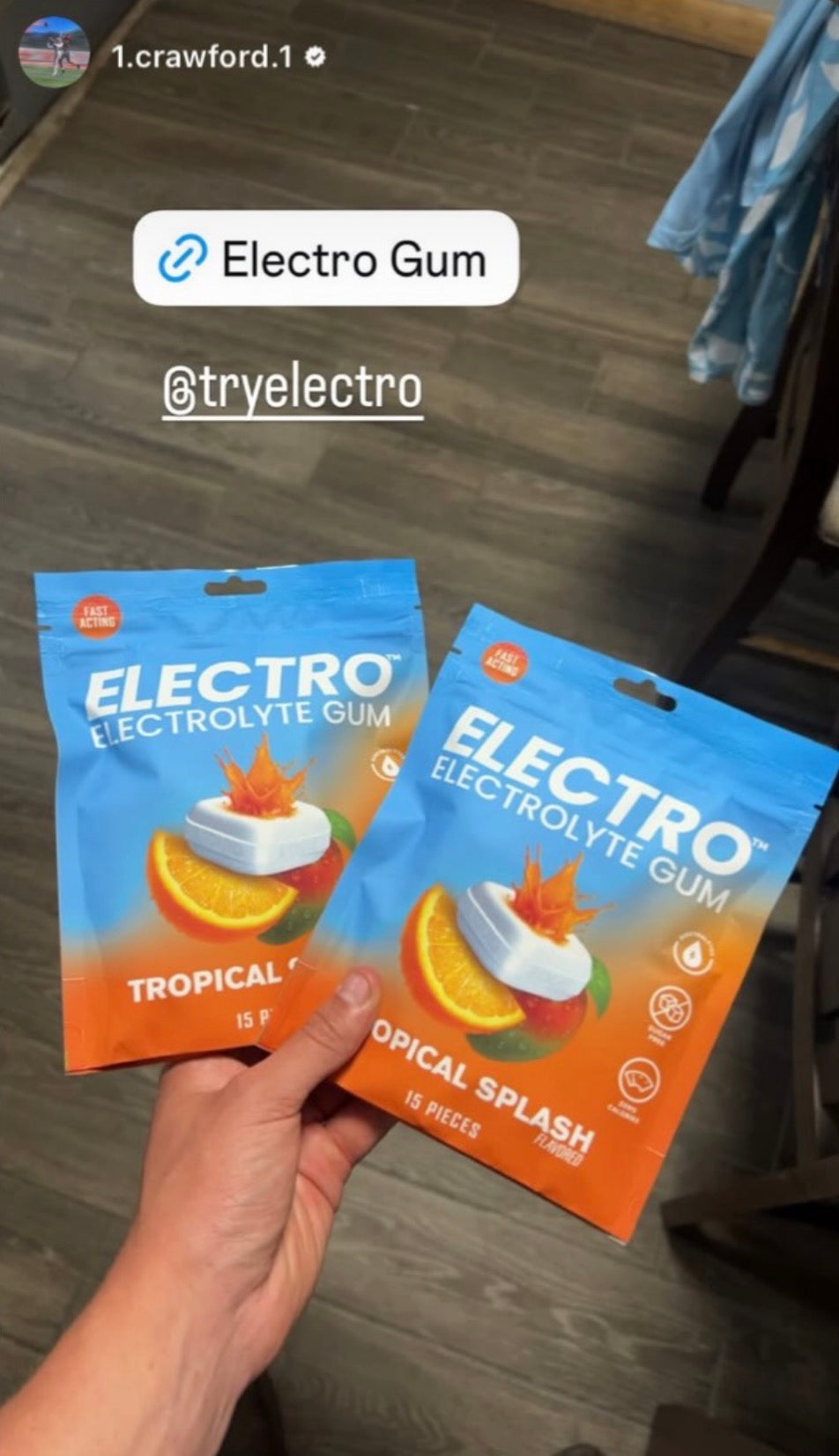 Electro Gum tasting
