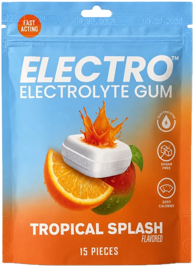 Electro Tropical Splash pouch