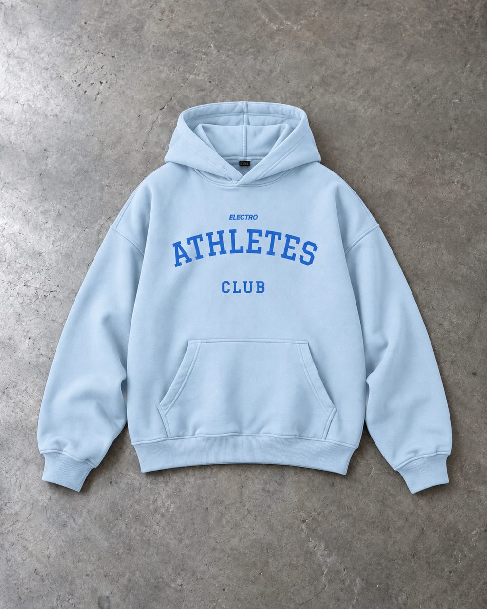 Athletes Club Hoodie in Ice Blue