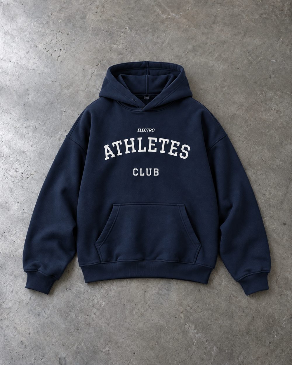 Athletes Club Hoodie in Midnight Navy