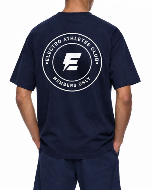 Members Only Tee in Navy