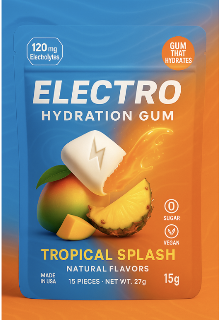 Electro Gum Package - Tropical Splash