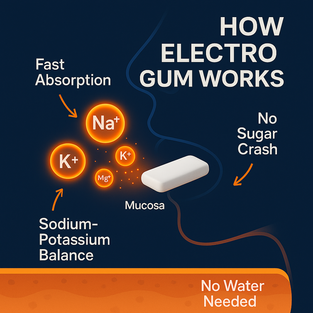 How Electro Gum Works - Science Behind Fast Electrolyte Absorption